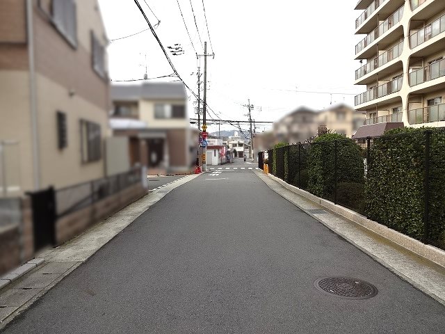山科不二サンハイツ 前面道路