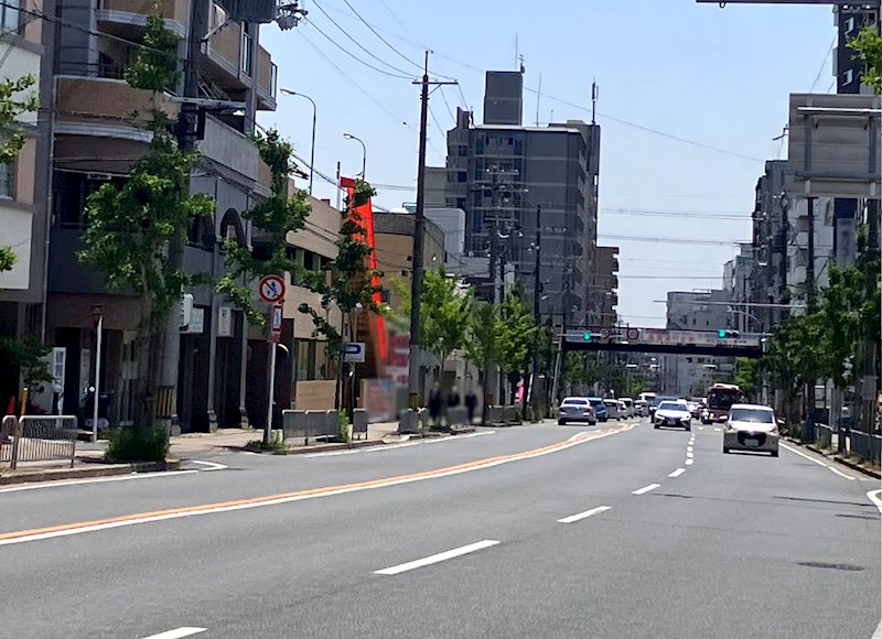 山科ハイツ 外環状線沿いのマンションですので便利